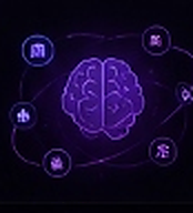 AI Neural Brain Graphic