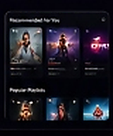 Music Streaming Screen